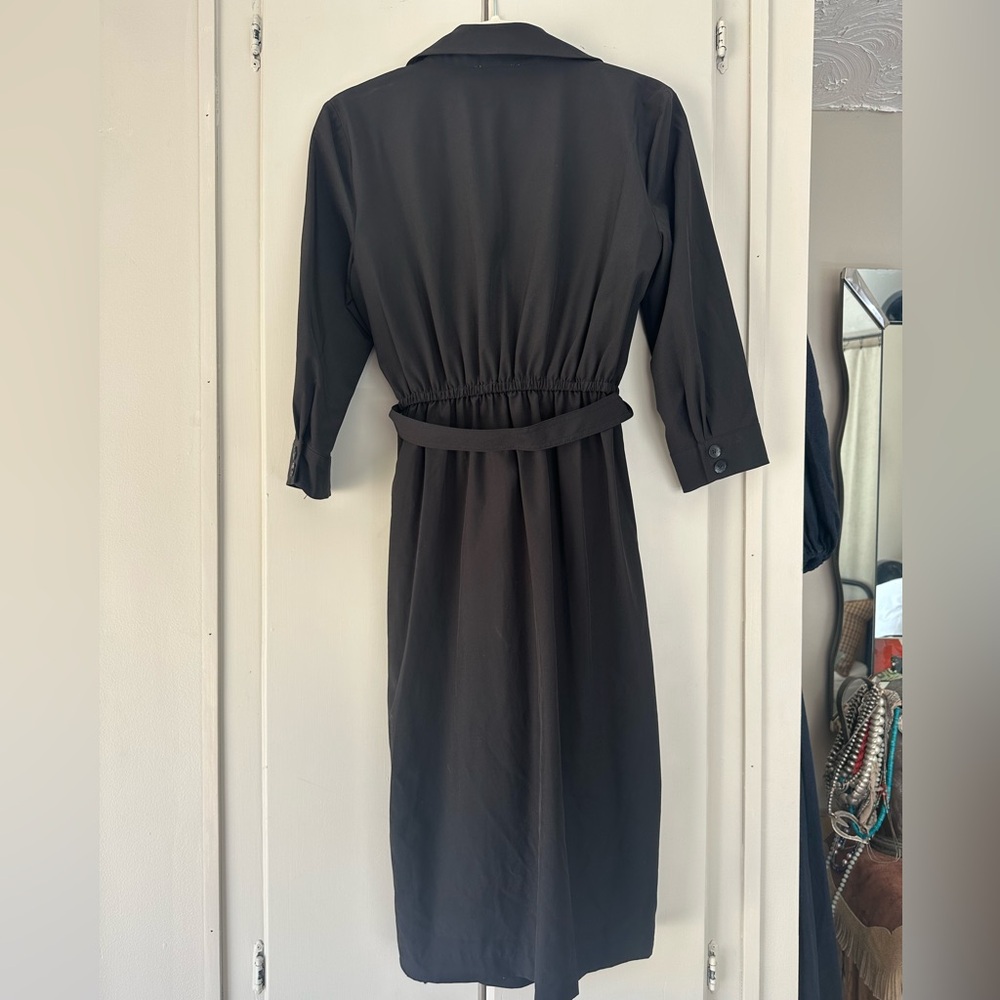 Calvin Klein Black Long Sleeve Dress - Picture 2 of 3